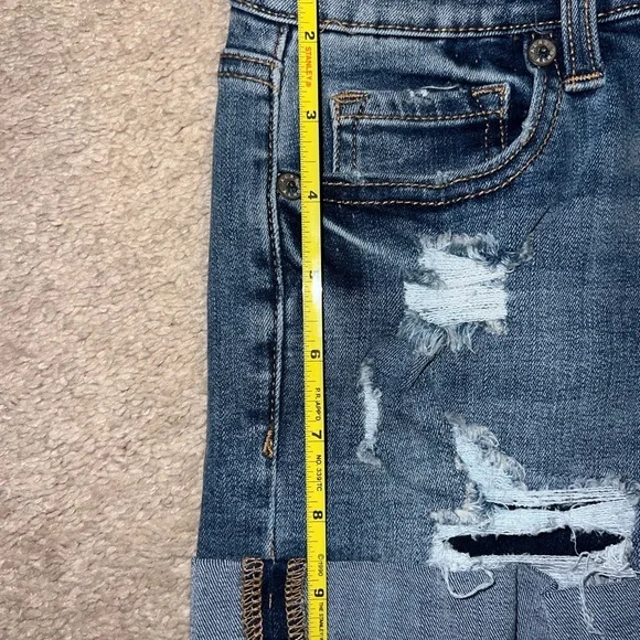 Aeropostale Blue Denim Shorts - Picture 5 of 5